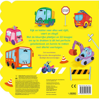 Rebo publishers geluidenboek toet-toet 22 geluiden