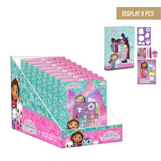 Notitieboek set gabby's dollhouse | 8 stuks