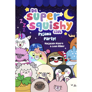 Boek de super squisy club pyjama party!