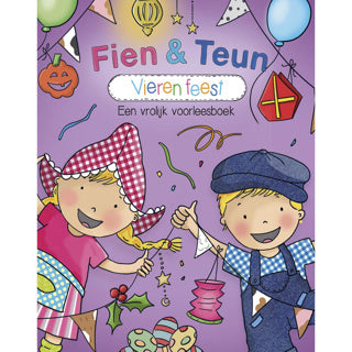Afbeelding laden in galerijviewer, Boek fien en teun vieren feest
