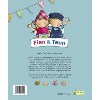 Afbeelding laden in galerijviewer, Boek fien en teun vieren feest
