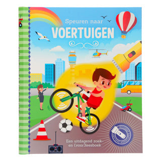 Speuren naar voertuigen + kartonnen zaklamp