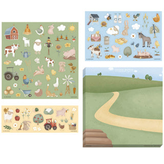 Load image into Gallery viewer, Little dutch stickerset boerderij | 4 stuks
