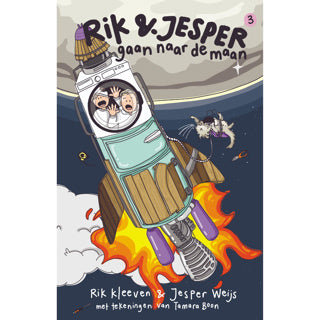 Load image into Gallery viewer, Boek rik en jesper gaan naar de maan
