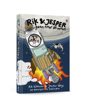 Load image into Gallery viewer, Boek rik en jesper gaan naar de maan
