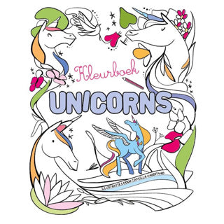 Load image into Gallery viewer, Boek kleurenboek unicorns | 2 stuks

