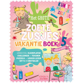 Boek het zoete zusjes vakantieboek 5