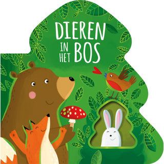 Load image into Gallery viewer, Boek kartonboek dieren in het bos
