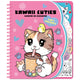 Kawaii 4 in 1 doeboek | 2 stuks