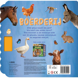 Load image into Gallery viewer, Boek geluidenboek boerderij
