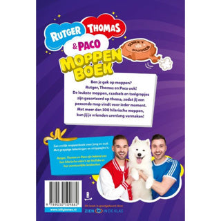 Load image into Gallery viewer, Boek moppenboek rutger, thomas en paco
