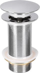 Differnz wastafel afvoerplug pop up design 9.8 cm chroom