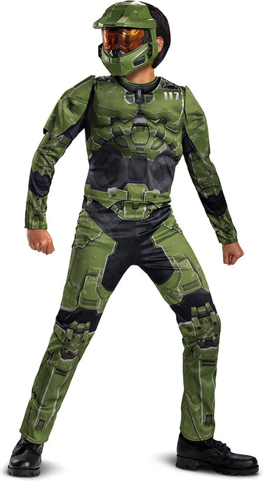 Disguise halo (microsoft), master chief infinite fancy aankleden, maat s (4-6 jaar), jongens