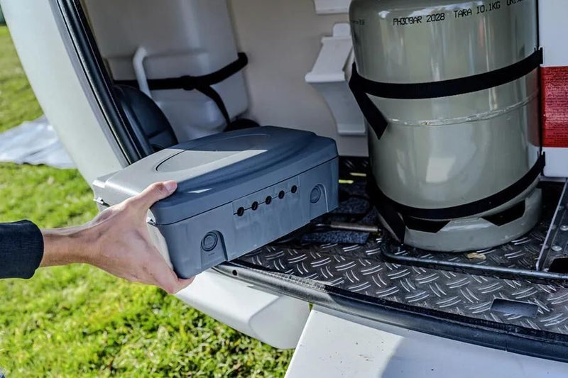 Load image into Gallery viewer, Brennenstuhl wetterschutzbox weather protection box burning chair
