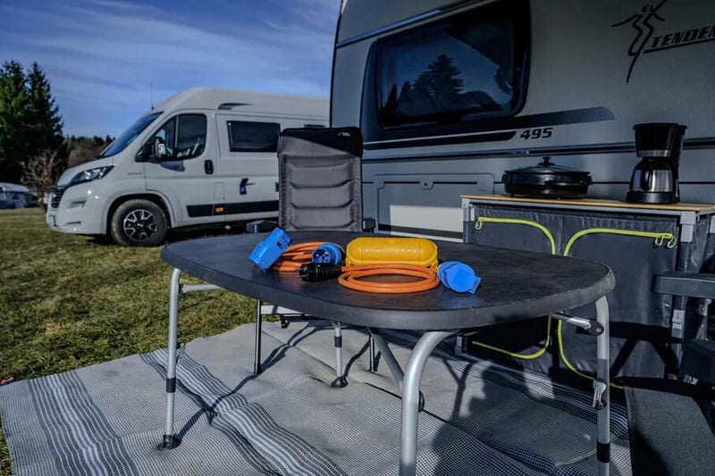 Load image into Gallery viewer, Brennenstuhl adapter-set camping starter set camping burning chair
