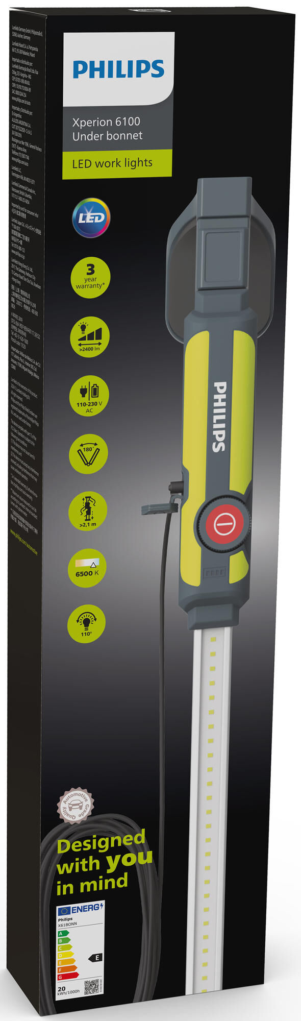 Load image into Gallery viewer, Philips motorruimte lamp xperion 6100 bonnet . engine bay light led 1,2w xperion bonnet
