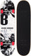 skateboard street natives 79 cm blank zwart