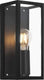Eglo amezola - wandlamp - e27 - 26 cm - zwart