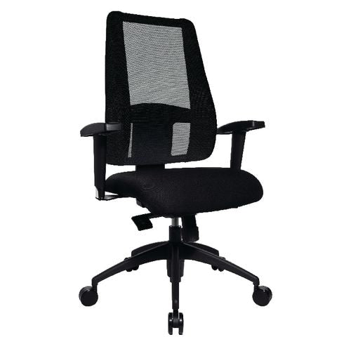 Bureaustoel topstar lady sitness deluxe zwart