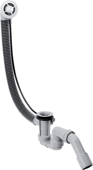Hansgrohe flexaplus badafvoer inbouwdeel – voor kleine tot normale baden – lengte kabel 52 cm