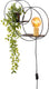 Lucide circle - wandlamp - 1xe27 - zwart