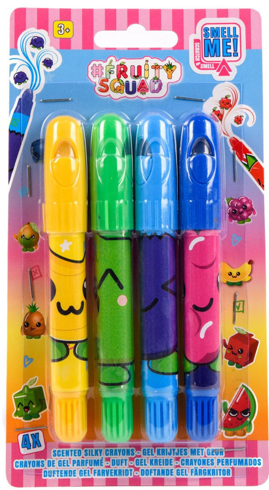 Fruitysquad - geur krijtstiften - 4 st.