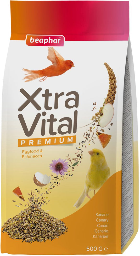 Xtravital xtra vital kanarievoer - vogelvoer - 500 g