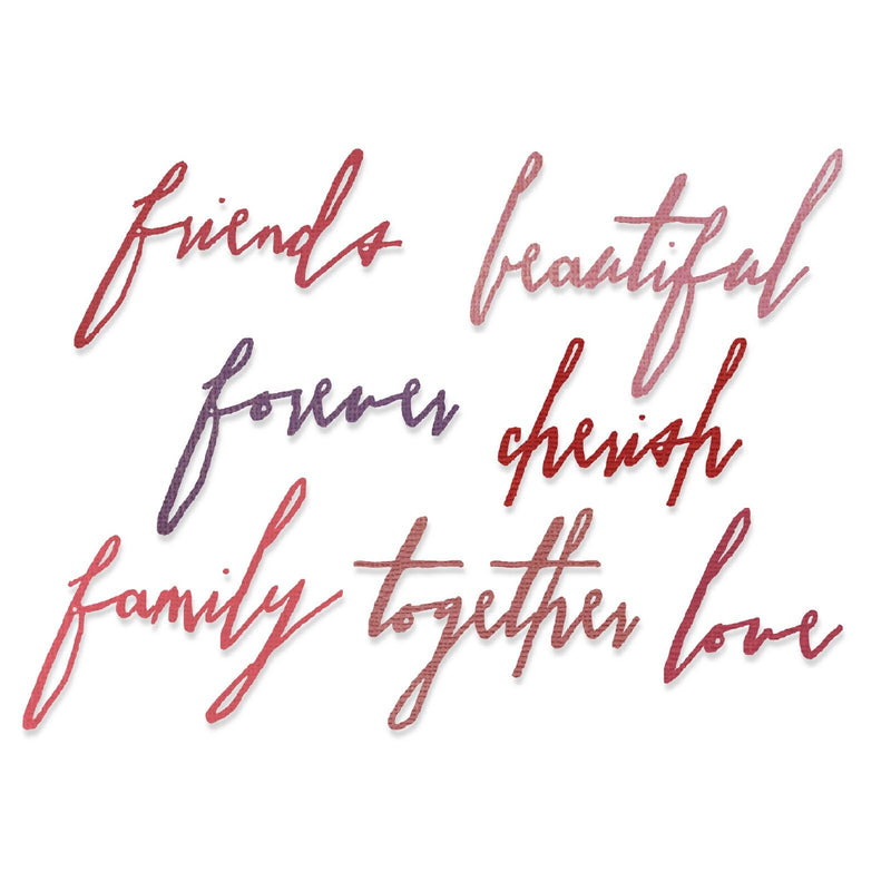Load image into Gallery viewer, Sizzix • handwritten love by tim holtz
