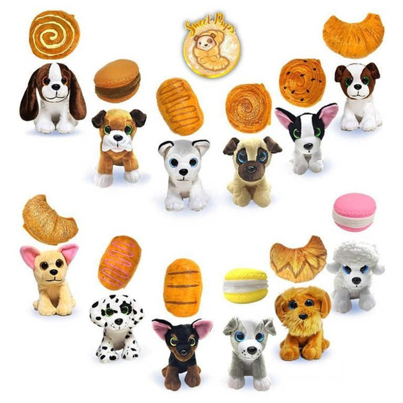 Load image into Gallery viewer, Sweet pups 2-in-1 knuffel 13cm
