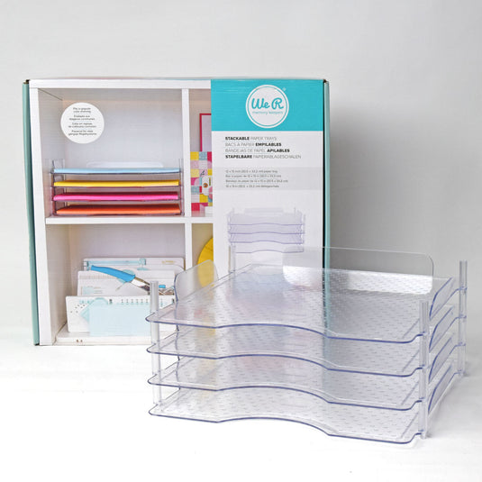 We r makers • stapelbare papierladen 4pcs