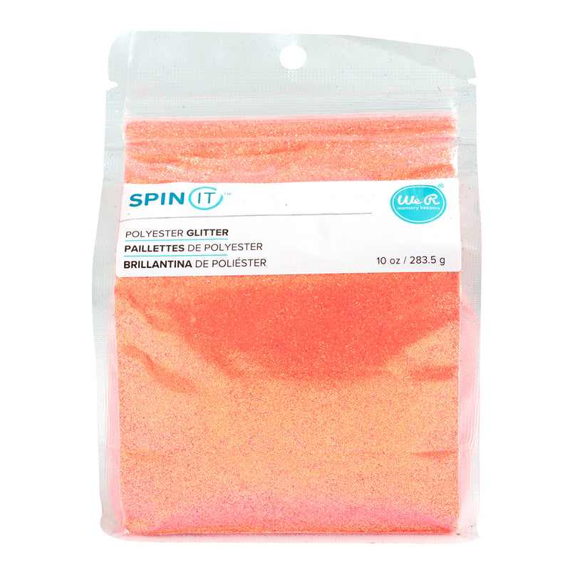 Load image into Gallery viewer, We r makers • spin it extra fine glitter coral
