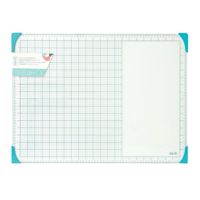 Load image into Gallery viewer, We r makers • mixed media glass mat
