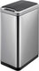 Eko - phantom sensor bin 30 liter - stainless steel plastic - mat rvs, zwart - prullenbak