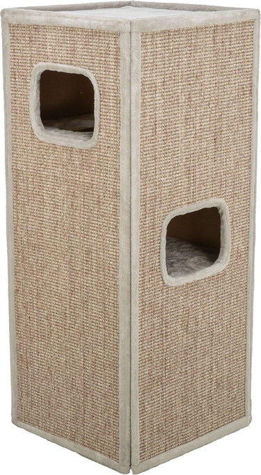 Trixie - krabpaal cat tower juno - grijs - 116 cm
