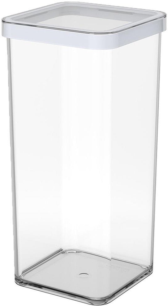 Rotho loft bewaardoos vierkant 1,5l wit 10x10x21,4cm