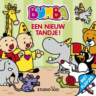 Studio 100 bumba kartonboek met flapjes: een nieuw tandje | 2 stuks