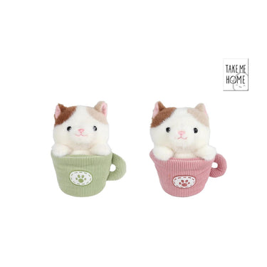 Take me home poes in mok pluche 2ass 18cm