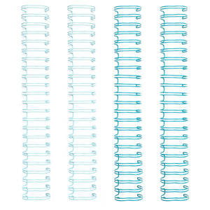We r makers • binding wires 1,6cm mint 4pcs