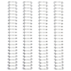We r makers • binding wires 1,6cm zilver 4pcs