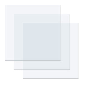 We r makers • 3d mold press clear plastic sheets 6st.