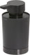Tiger tune - zeepdispenser vrijstaand 180 ml - zwart metaal geborsteld zwart - gunmetal black
