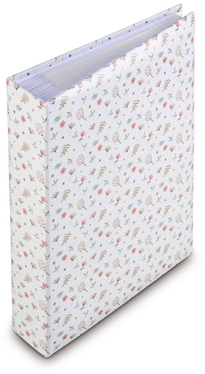 Hama inschuif album - floral - 10x15 - 200 pagina's - wit