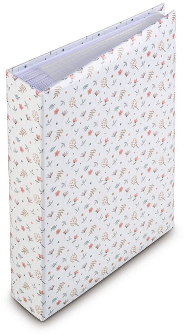 Hama inschuif album - floral - 10x15 - 200 pagina's - wit