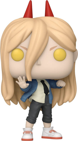 Funko chainsaw man power vinyl figuur 1681 pop! meerkleurig - pvc - anime, fan merch, tv-series