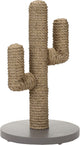 Designed by lotte cactus krabpaal voor katten - krabpaal hout - 3 paaltjes - taupe - 35x35x60 cm