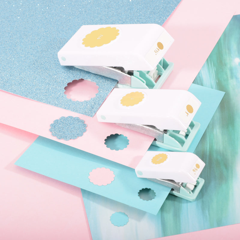 Load image into Gallery viewer, We r makers • punch set scalloped circles

