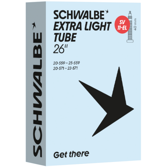 Schwalbe binnenband sv11-el 26 20 25-559 571 fv 40mm