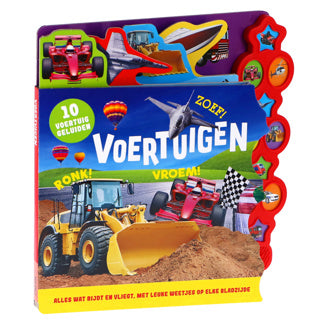 Boek geluidenboek voertuigen