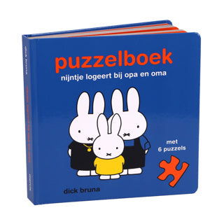 Load image into Gallery viewer, Nijntje boek puzzel, logeert bij opa en oma | 2 stuks
