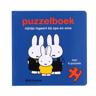Load image into Gallery viewer, Nijntje boek puzzel, logeert bij opa en oma | 2 stuks
